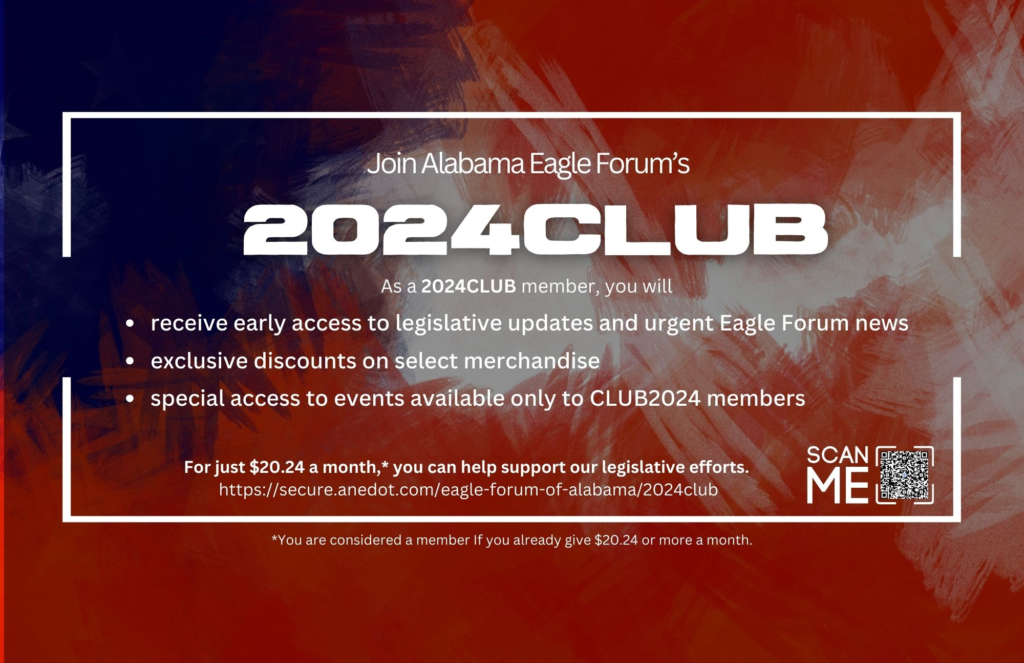 sign up for 2024 Club to support our legislative efforts